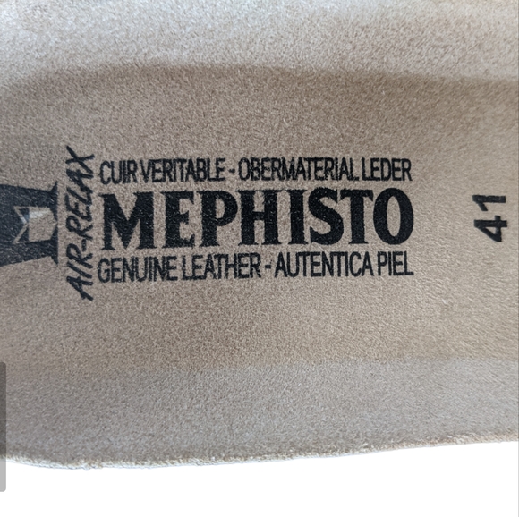 Mephisto Lisane Air-Relax slide wedge slip on sandals blush pink open toe - Picture 15 of 16